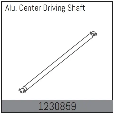 Aluminium Center Driveshaft