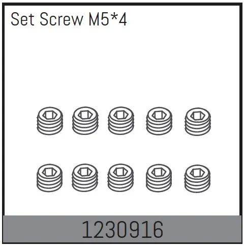 Set Screw M5*4