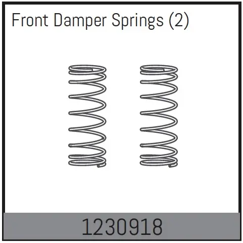 Front Damper Spring (2)