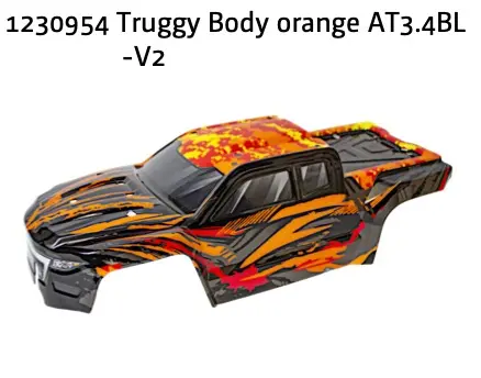 Truggy Body Orange at3.4bl-v2