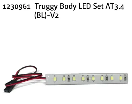 Truggy Body Led Set at3.4(bl)-v2