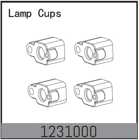 Lamp Cups (4) - cr3.4eco
