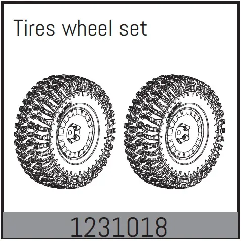 2.2"" Wheel Set (2) - cr3.4eco