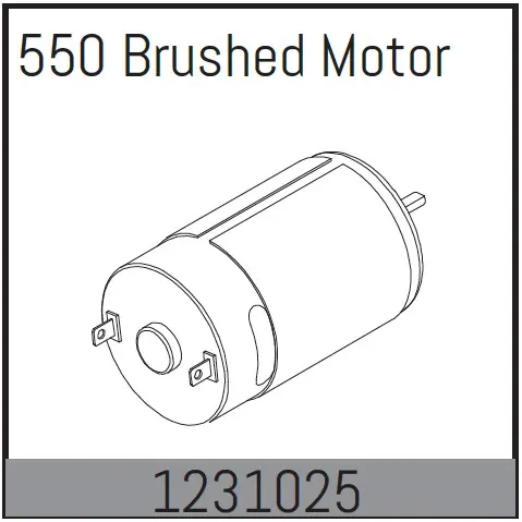 550 Brushed Motor - cr3.4eco