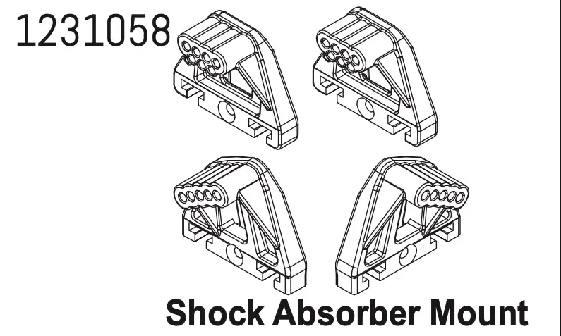 Shock Tower Set cr4.4