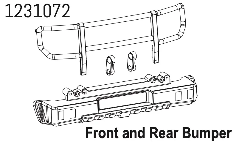 Front &amp; Rear Bumper cr4.4