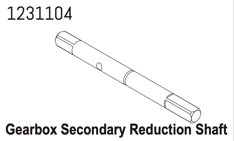 Gearbox Speed Reduction Shaft