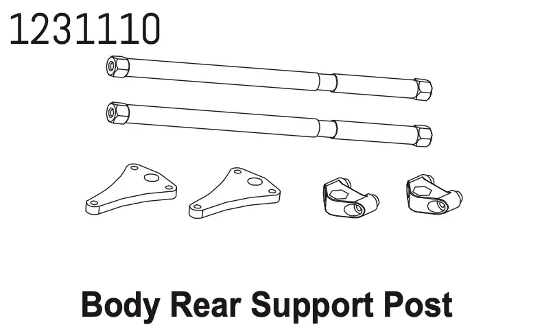 Hinge &amp; Pivot Body Mount cr4.4