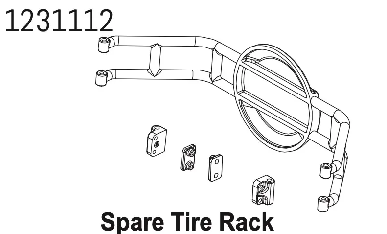 Spare Tire Rack cr4.4