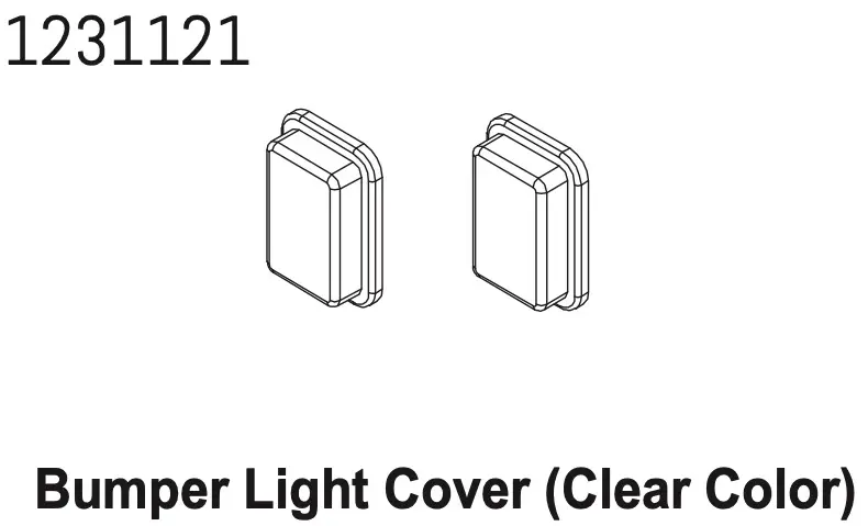 Bumper Light Clear Cover cr4.4 (2)