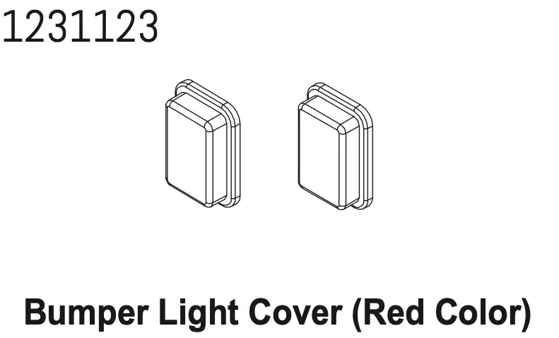 Bumper Light Red Cover (2)