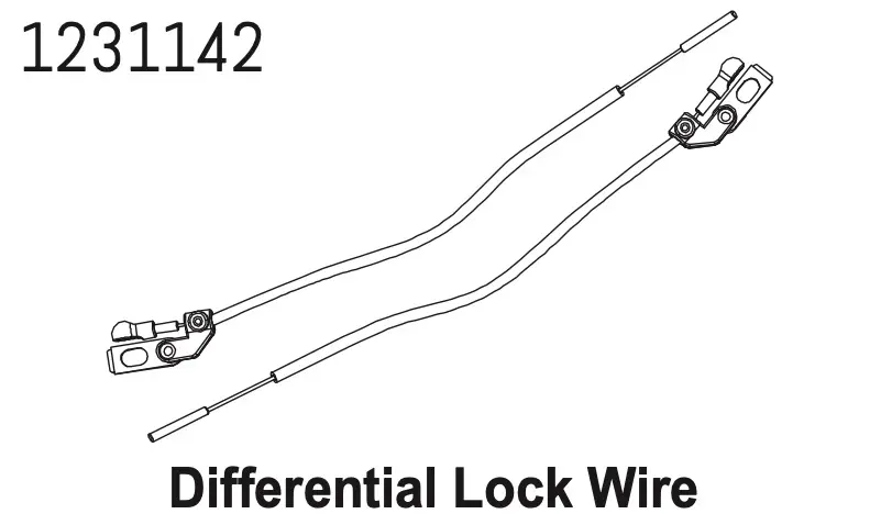 Cables Set (Diff-Lock) cr4.4