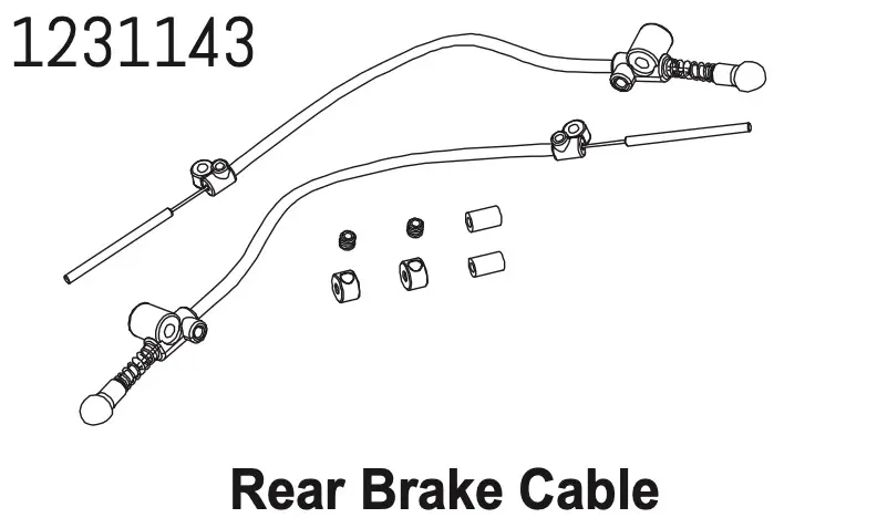 Cables Set (Dig Brake System) cr4.4