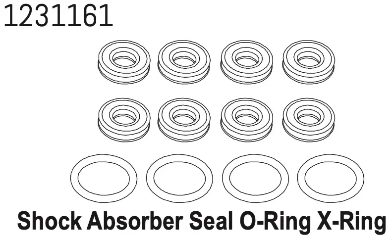 Shock O-Ring Set cr4.4