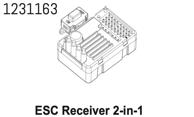 2in1 Esc&amp;receiver