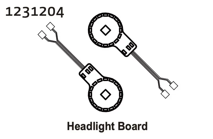 Headlight Board cr4.4 Patrol