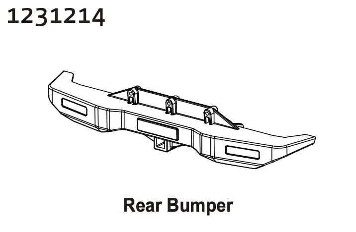 Rear Bumper cr4.4 Patrol
