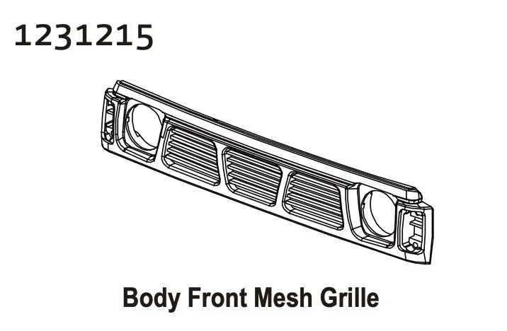 Body Front Mesh Grille cr4.4 Patrol