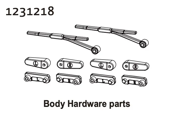 Body Hardware Parts cr4.4 Patrol