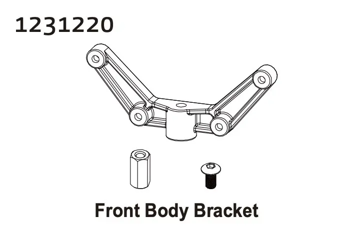 Front Body Bracket cr4.4 Patrol