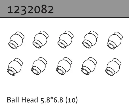 Ball Head 5.8*6.8 (10)