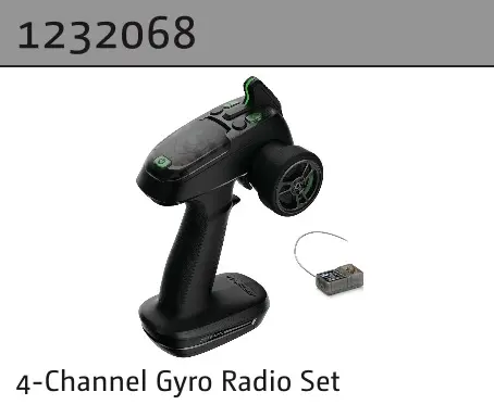 4-Channel Gyro Radio Set