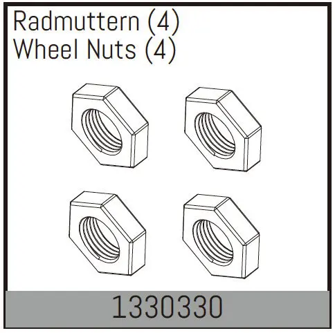 Wheel Nuts (4)
