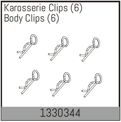 Body Clips (6)