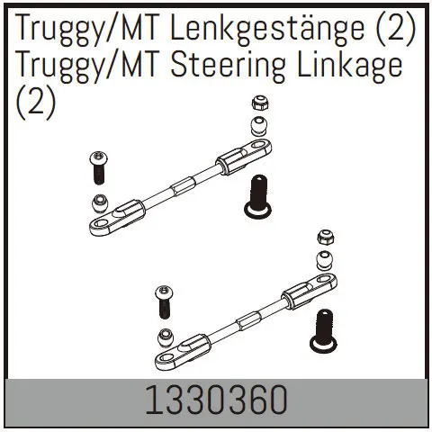 Truggy/Mt Steering Linkage (2)