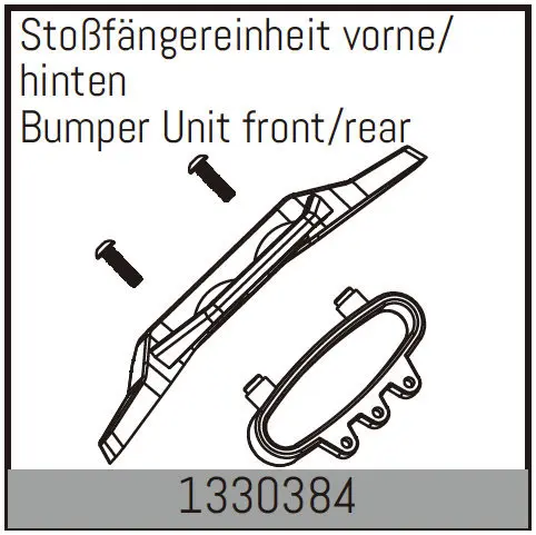 Bumper Unit Front/Rear (2)