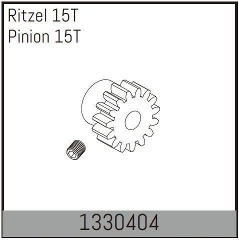 Pinion 15t