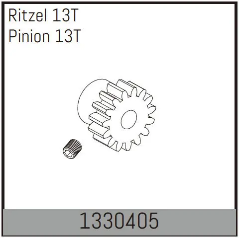Pinion 13t