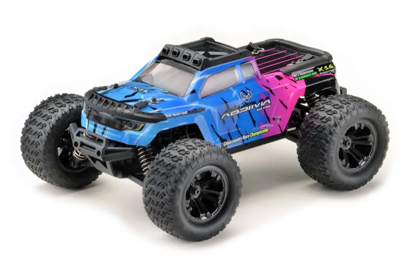 1:16 Monster Truck Mini Amt Pink/Blue 4wd RTR