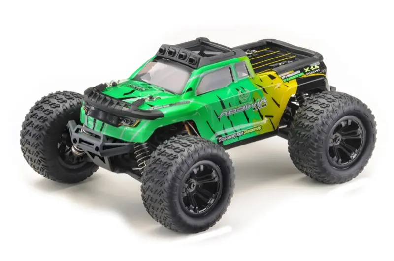 1:16 Monster Truck Mini Amt Yellow/Green 4wd RTR