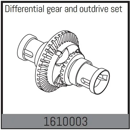 Differential Gear and Outdrive Set