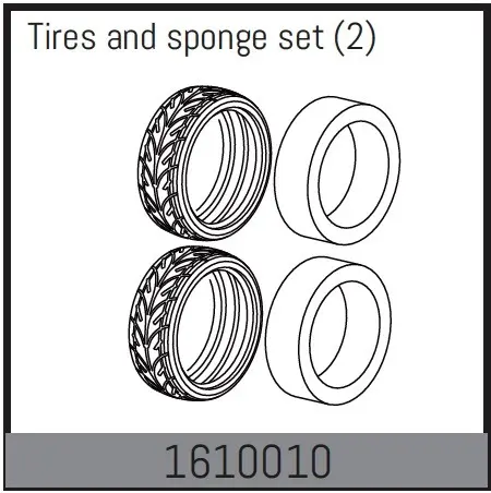 Tires and Sponge Set (2)