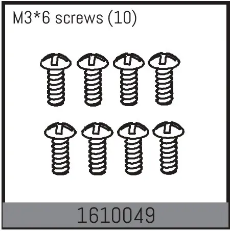 M3*6 Screws (10)