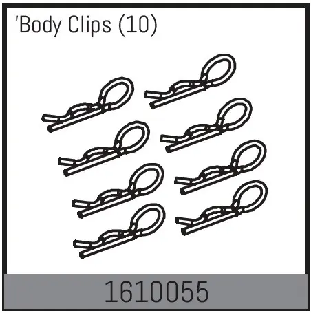 Body Clips (10)