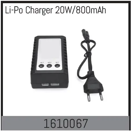 Li-Po Charger 20w/800mah