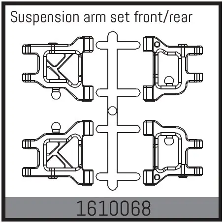 Suspension Arm Set Front/Rear