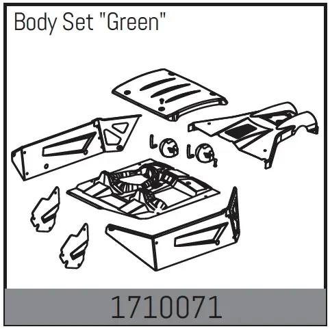 Body Set - Green Version