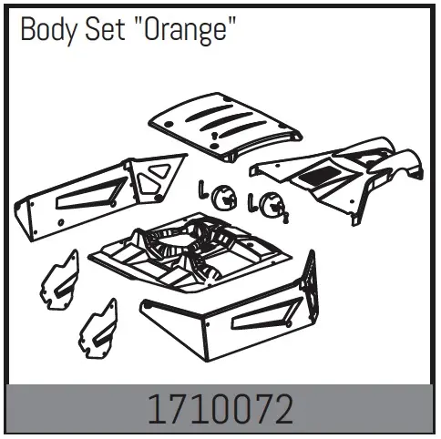Body Set - Orange Version