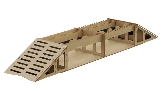 Crawler Obstacle "Plank Brdige" 1:24/1:18 (21 Pieces)