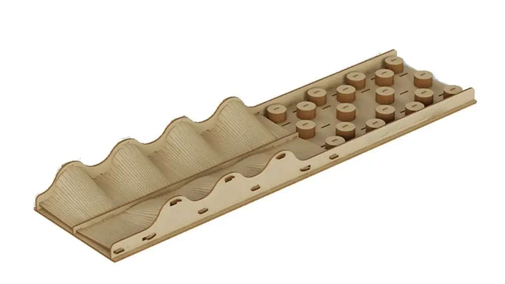Crawler Obstacle "Piles &amp; Waves" 1:24/1:18 (200 Pieces)