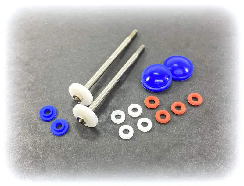 Piston Rod Set F. 1:8 /125mm Dampers (2)