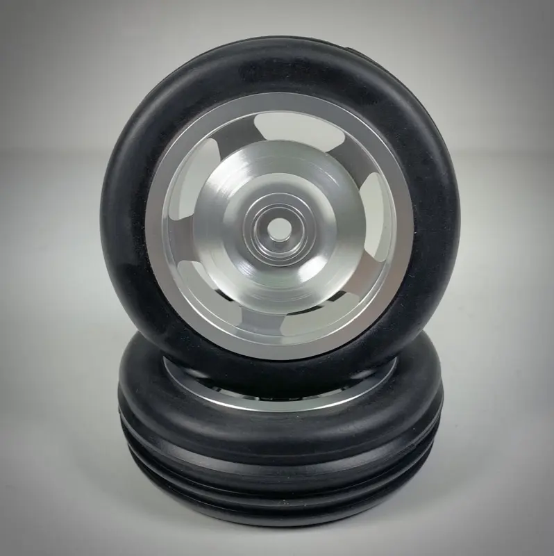 1:10 Alu. Buggy Wheel Set 2wd 60/19 Front Free-Wheeling (2)