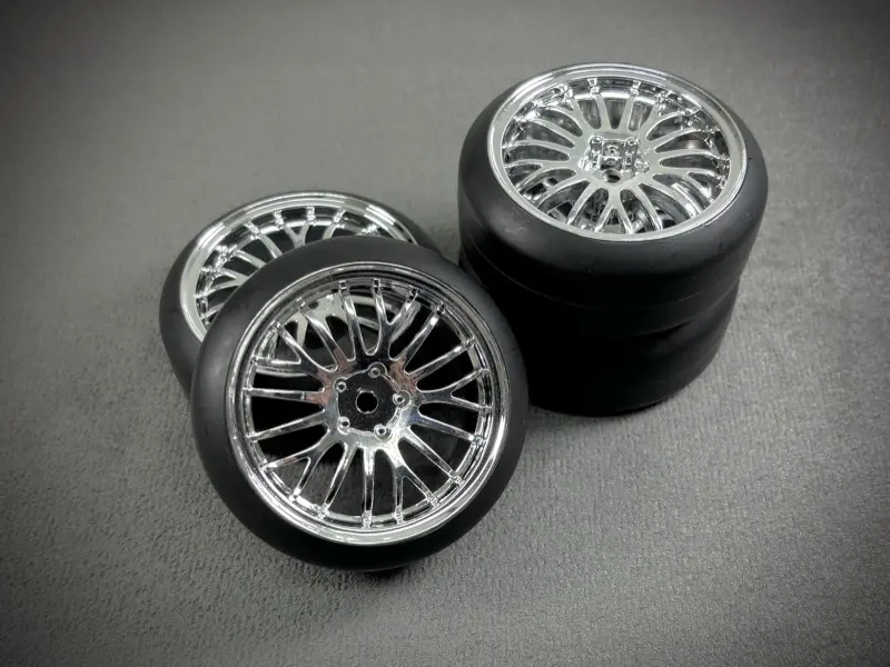 1:10 Drift Wheel Set "The Pimp" Chrome (4)