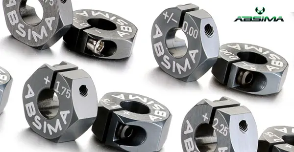 Alu 7075 T6 Wheel Hubs Offset -0.75mm 1:10 (2)