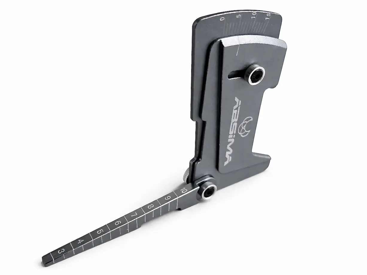 Alu. Camber Gauge, Sliver
