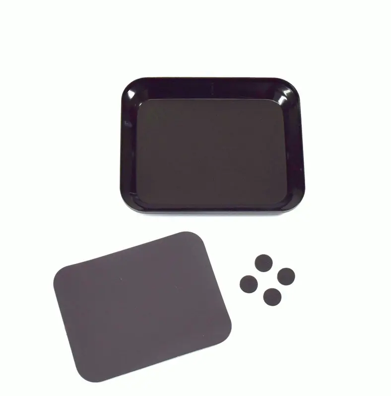 Aluminum Bowl With Magnet Plate Black